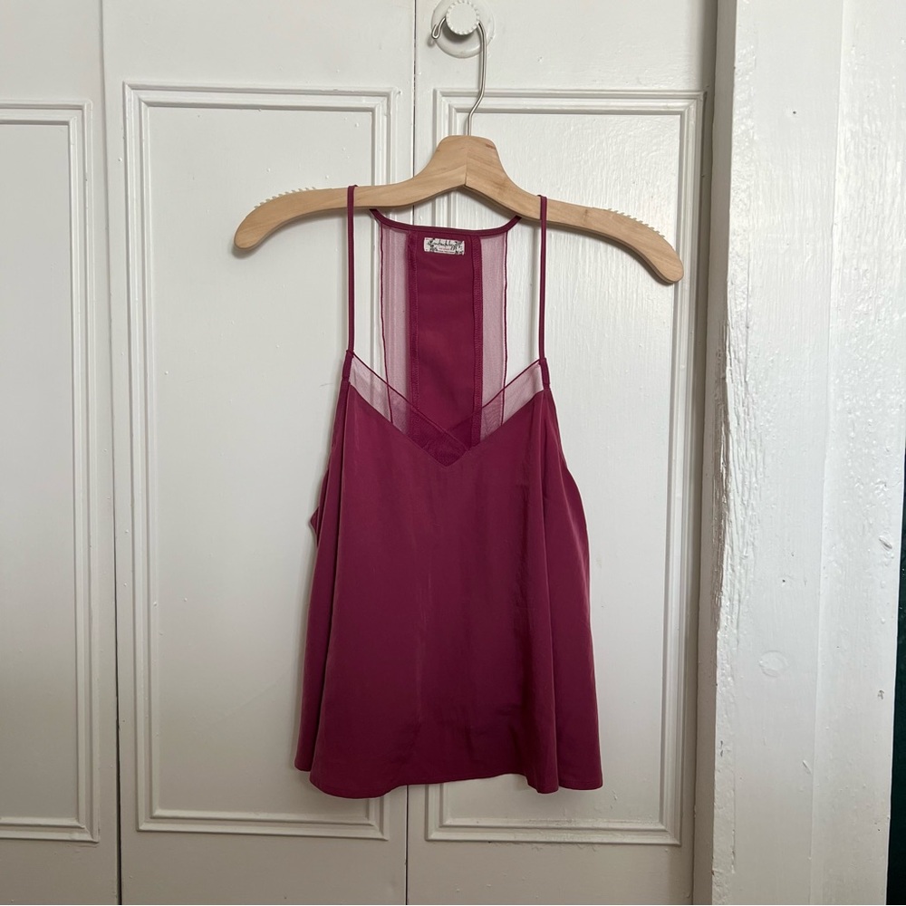 Free People SMALL Plum Tank